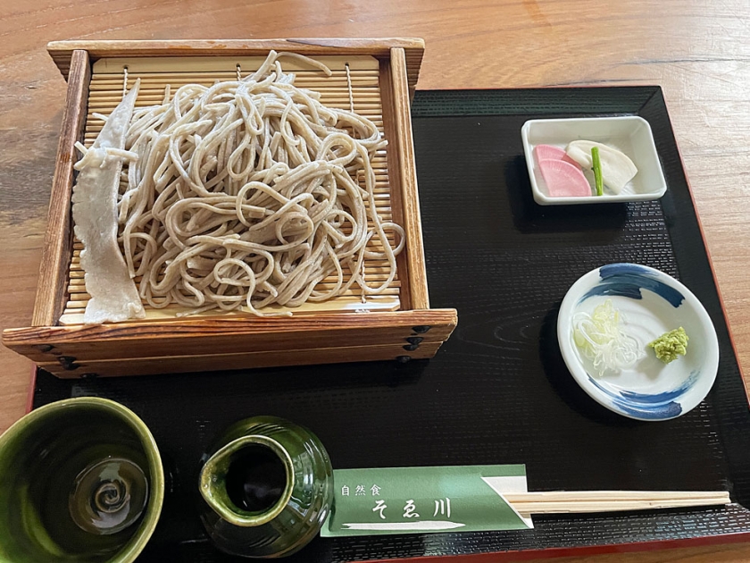 メイン画像:【自然食 そゑ川】石臼でじっくり挽いて作られた「十割蕎麦」!!